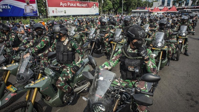 Kodam Jaya menurunkan prajurit untuk membantu kepolisian memburu begal yang belakangan marak di Jakarta dan sekitarnya. Ilustrasi (ANTARA FOTO/Aprillio Akbar)